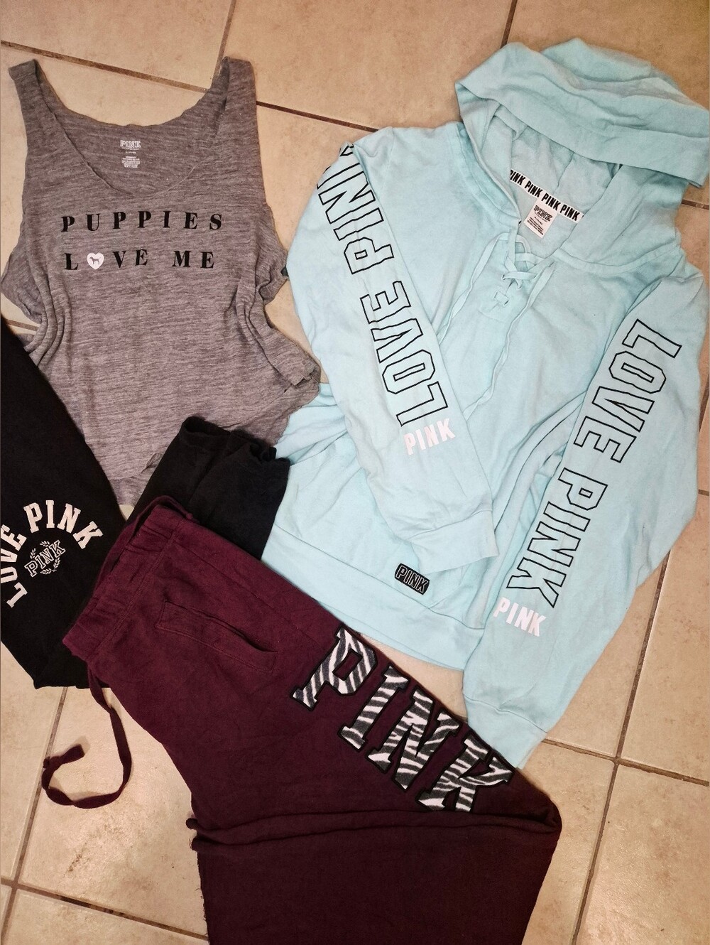 Pink Bundle Good Conditions Size Medium